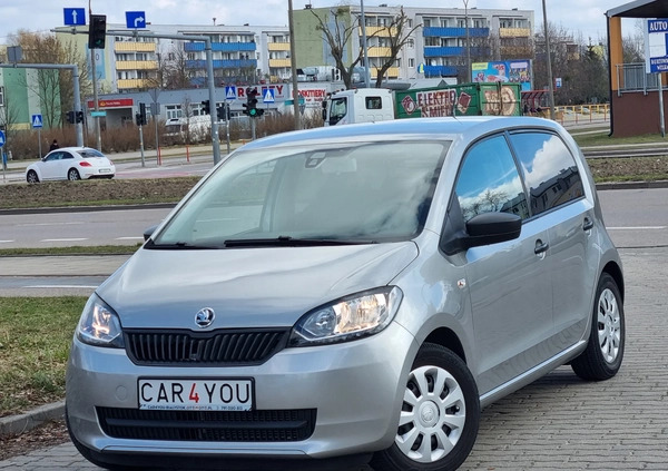 Skoda Citigo cena 31500 przebieg: 67000, rok produkcji 2017 z Sędziszów Małopolski małe 326